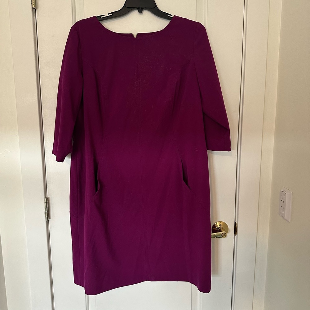 Elegant Purple Women's Dress
